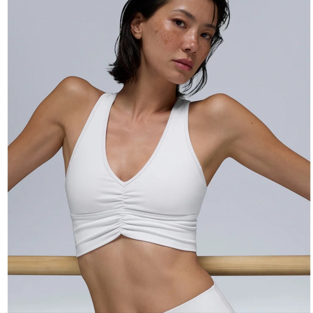 ALO Yoga White Sports Bra